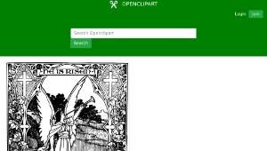 openclipart圖庫：Christian Easter