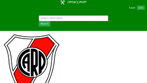 openclipart圖庫：River Plate escudo-資源代表圖