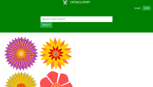 openclipart圖庫：Flower縮圖