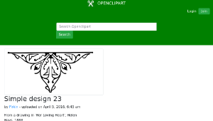 openclipart圖庫：Simple design 23-資源代表圖