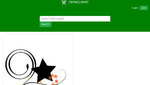 openclipart圖庫：star flower-資源代表圖
