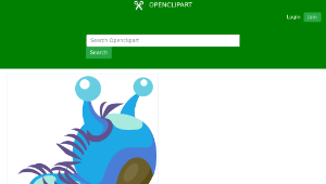 openclipart圖庫：Glitch caterpillar-資源代表圖