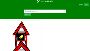 openclipart圖庫：White Schoolhouse-資源代表圖