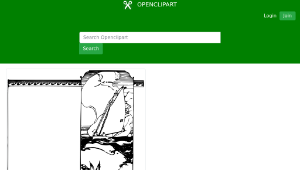 openclipart圖庫：Sailboat Frame縮圖