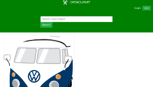 openclipart圖庫：Volkswagen Beetle縮圖
