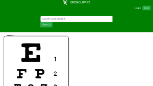 openclipart圖庫：Architetto --tavola esame縮圖
