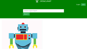 openclipart圖庫：Robot-資源代表圖