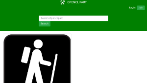 openclipart圖庫：NPS map pictographs part 96縮圖