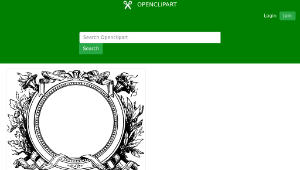 openclipart圖庫：Ornate frame 15-資源代表圖