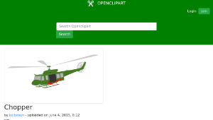 openclipart圖庫：Chopper-資源代表圖