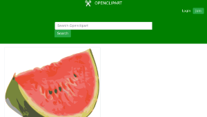 openclipart圖庫：Watermelon縮圖