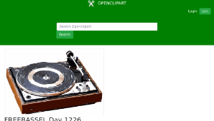 openclipart圖庫：FREEBASSEL Day 1226 Bassel in FakeJail Topsearch縮圖