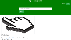 openclipart圖庫：Pointer縮圖