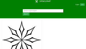 openclipart圖庫：Ornamental Divider Design 8-資源代表圖