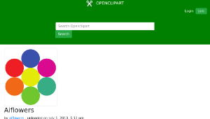 openclipart圖庫：Aiflowers