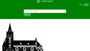 openclipart圖庫：Lutheran Kirche in Vladivostok-資源代表圖