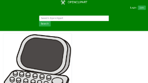 openclipart圖庫：Basic Computer-資源代表圖