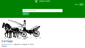 openclipart圖庫：Carriage-資源代表圖
