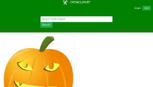 openclipart圖庫：Happy pumpkin-資源代表圖