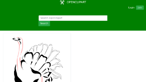 openclipart圖庫：ostrich-資源代表圖