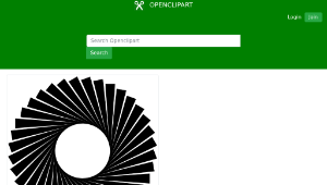openclipart圖庫：Shutter Silhouette Mark II-資源代表圖