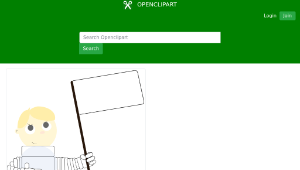 openclipart圖庫：Cartoon astronaut-資源代表圖