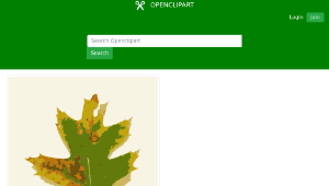 openclipart圖庫：Missouri Fall Tree Leaves 1-資源代表圖