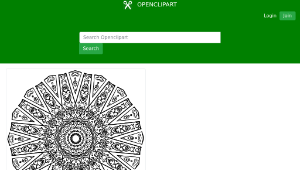 openclipart圖庫：Abstract design 46-資源代表圖