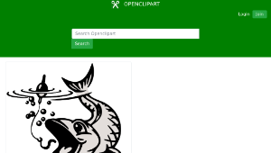openclipart圖庫：baited縮圖