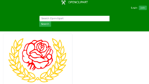 openclipart圖庫：Bread and Roses-資源代表圖