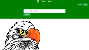 openclipart圖庫：Eagle Head-資源代表圖