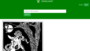 openclipart圖庫：Trippy Naked Couple-資源代表圖