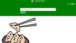 openclipart圖庫：Gyoza - Colour-資源代表圖