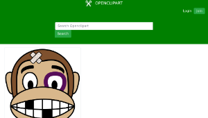 openclipart圖庫：Monkey Emoji - Fighter-資源代表圖