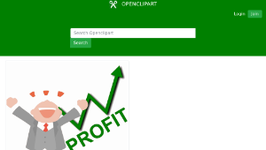 openclipart圖庫：Happy business man縮圖