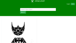 openclipart圖庫：Blackwork ornaments-資源代表圖