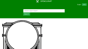 openclipart圖庫：Vignette Frame-資源代表圖