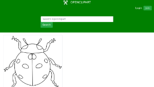 openclipart圖庫：Ladybug縮圖