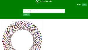 openclipart圖庫：Colorful Circles Shutter Vortex 8 Variation 2 No Background-資源代表圖