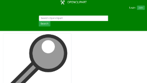 openclipart圖庫：search icon-資源代表圖