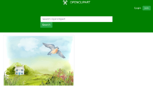 openclipart圖庫：Tranquil Scenery縮圖