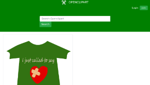 openclipart圖庫：Tshirt-Sorry-Mom