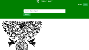 openclipart圖庫：Decorative Divider: Birds-資源代表圖