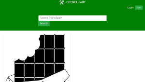 openclipart圖庫：chocolate bw-資源代表圖