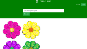 openclipart圖庫：Flower縮圖