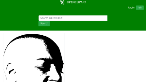 openclipart圖庫：Rocker woman head-資源代表圖