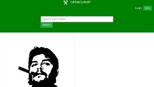 openclipart圖庫：Ernesto Che Guevara縮圖