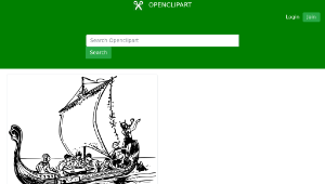 openclipart圖庫：Ancient Greek boat-資源代表圖