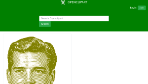 openclipart圖庫：Vintage Happy Man 02-資源代表圖