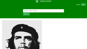 openclipart圖庫：Che Guevara-資源代表圖